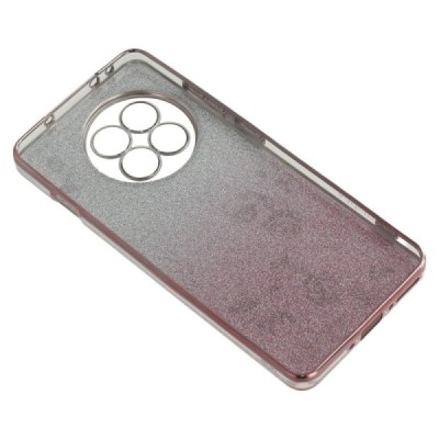 OnePlus 13R (Ace 5) "Dechen" Ring Kickstand kõva silikoon (TPU) ümbris - roosa | Priedai.lt