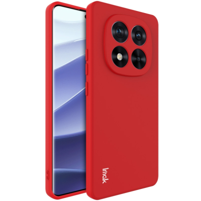 Xiaomi Redmi Note 14 Pro+ 5G "IMAK" UC-4 kõvast silikoonist TPU punane ümbris - taga | Priedai.lt