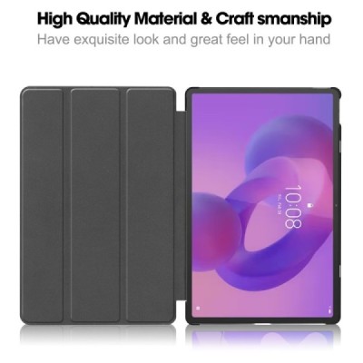 Lenovo Idea Tab Pro 12.7" pöörake nahk must kaaned | Priedai.lt