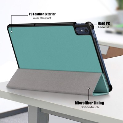 Lenovo Tab M10 5G TB-360ZU „Saige" nahk roheline kaaned | Priedai.lt