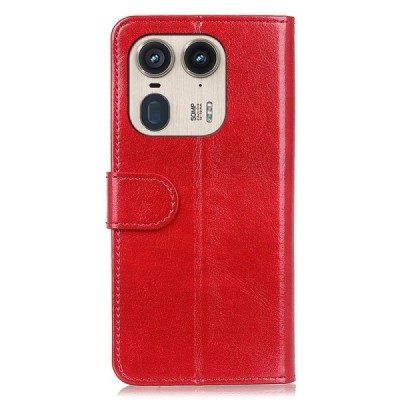 Motorola Edge 50 Ultra Binfen nahk punane kaaned - rahakott | Priedai.lt