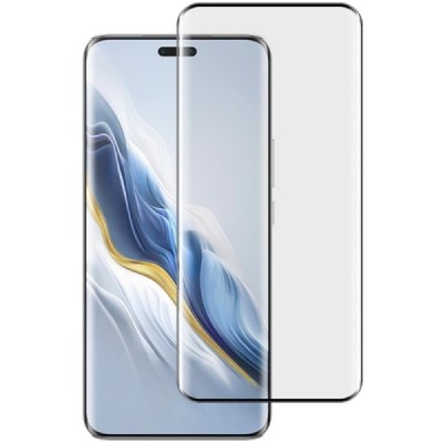 Huawei Honor Magic6 Pro "IMAK" karastatud klaasiga tugevdatud kaitse must täiskattega kaitseklaas | Priedai.lt