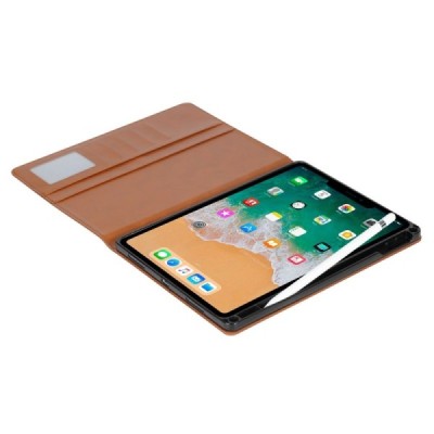 Luksuslik Boyu nahast klapiga burgundia ümbris Apple iPad minile (2024) / minile (2021) | Priedai.lt