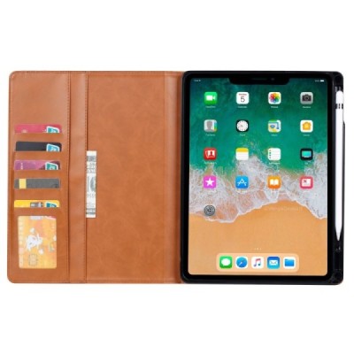 Luksuslik Boyu nahast klapiga punane ümbris Apple iPad minile (2024) / minile (2021) | Priedai.lt