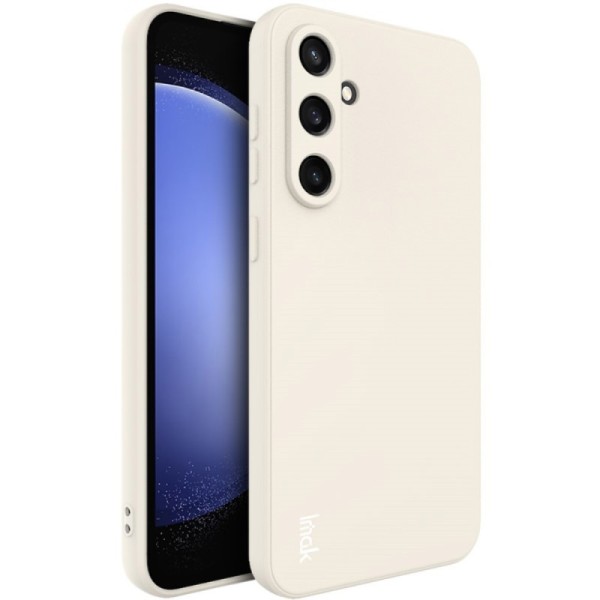 „IMAK“ UC-4 Kõva silikoon (TPU) kaaned - beež värv (Galaxy S23 FE)