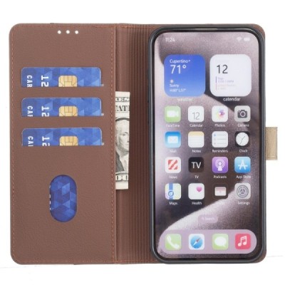 Apple iPhone 15 "Binfen Color" BF pruun tahke kaaned | Priedai.lt
