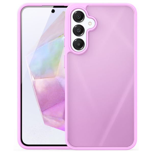 "DUX DUCIS" Yind matt kõva silikoon (TPU) ümbris – roosa (Galaxy A56 / A36)