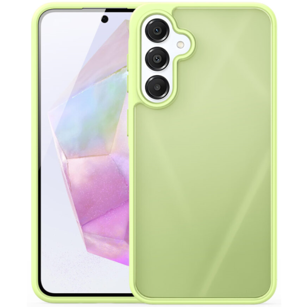 "DUX DUCIS" Yind matt kõva silikoon (TPU) ümbris – roheline (Galaxy A56 / A36)