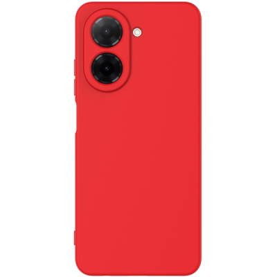 Xiaomi Poco C71 4G "Shell" kõva silikoon (TPU) tagakaane Punane - ümbris | Priedai.lt