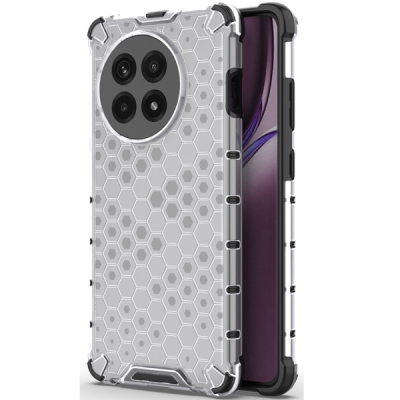 OnePlus 13R 5G (Ace 5) "Mofan" Honeycomb tugevdatud kaitseümbris - läbipaistev | Priedai.lt