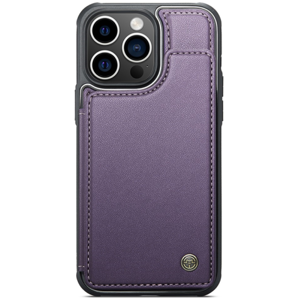 „CaseMe“ Wallet kaaned - lilla (iPhone 15 Pro)