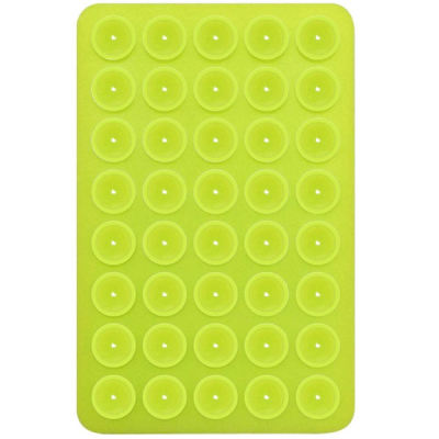 "Suction Pad" universaalne silikoonist iminapa matt (hoidja) - roheline | Priedai.LT