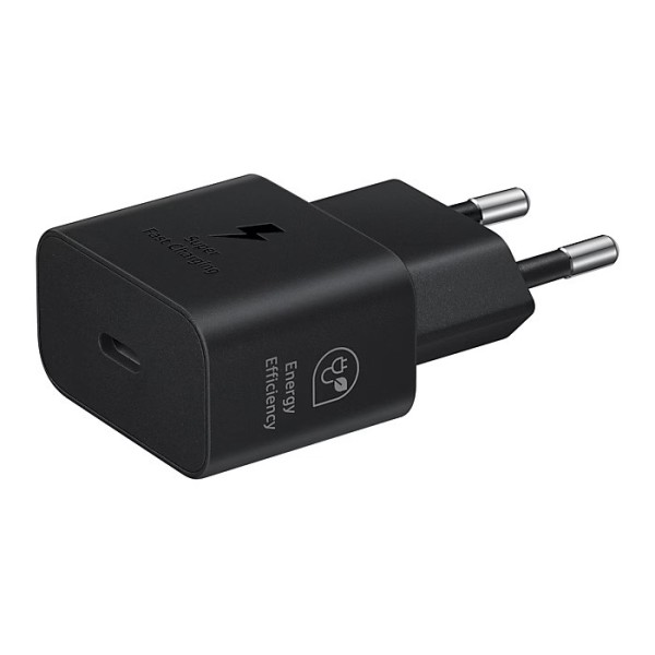 "Samsung" Super Fast Charging 2.0 seinalaadija (25W) - must