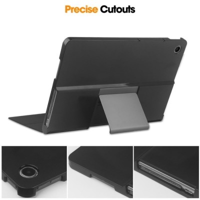 Lenovo Tab Plus 11.5" (TB351FU) „Saige" nahk must kaaned | Priedai.lt