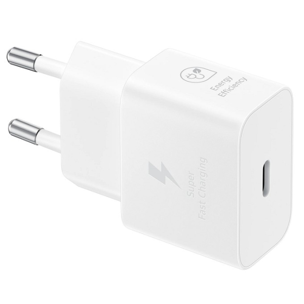 "Samsung" Super Fast Charging 2.0 seinalaadija (25W) - valge