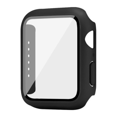 Apple Watch Series 6 / 5 / 4 / SE (2023) / SE (2022) / SE 44mm nutikella kõva plastik korpus - must | Priedai.lt