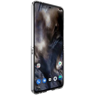 Samsung Galaxy Flip7 "Imak" kristallplastist läbipaistev (läbipaistev) ümbris - tagakülg | Priedai.lt
