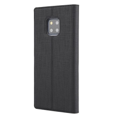 Huawei Mate 20 Pro "Vili" S View ümbris aknaga, must klapiga ümbris | Priedai.lt