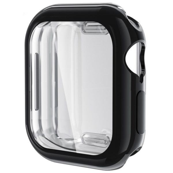 „Enkay“ Tempered Glass kaitsev ekraaniklaas 0.2 mm - must (Apple Watch Series 10 46mm)