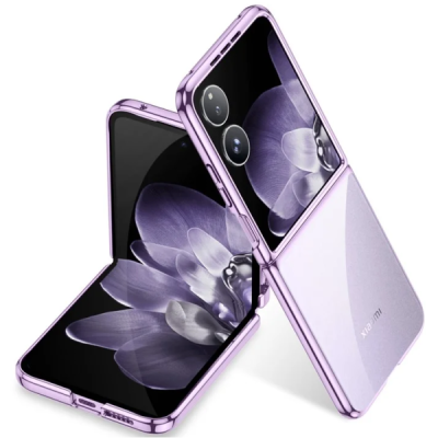 Xiaomi Mix Flip 5G GKK Creative lilla plastümbris - tagakülg | Priedai.lt