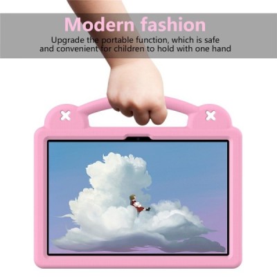 Huawei MatePad SE 11 / Lenovo Tab M11 / Xiaoxin Pad 11 2024 / Xiaomi Redmi Pad SE Eva tugevdatud kaitseümbris, roosa tagakülg | 