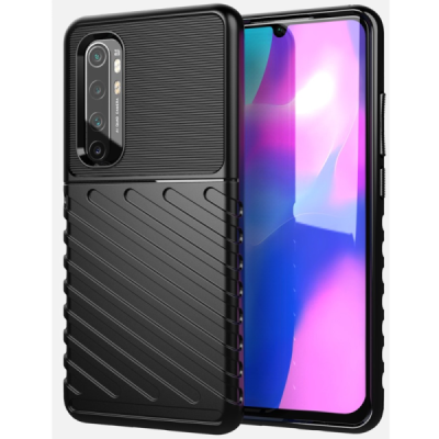 Xiaomi Mi Note 10 Lite "Mofan" Thunder kõva silikoon (TPU) tagakaane must - ümbris | Priedai.lt