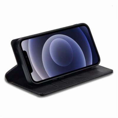Apple iPhone 12 Mini LC IMEEKE nahk must kaaned - rahakott | Priedai.lt