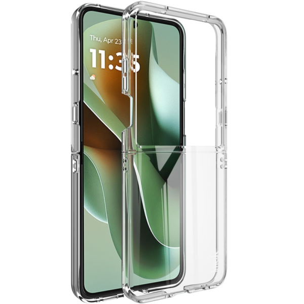 „Imak“ Crystal plastikust kaaned - läbipaistev (Razr 60 Ultra)