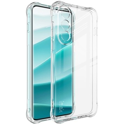 OnePlus Nord 5 / Ace 5 Ultra "Imak" tugevdatud kaitse kõva silikoon TPU airbag läbipaistev ümbris - tagakülg | Priedai.lt