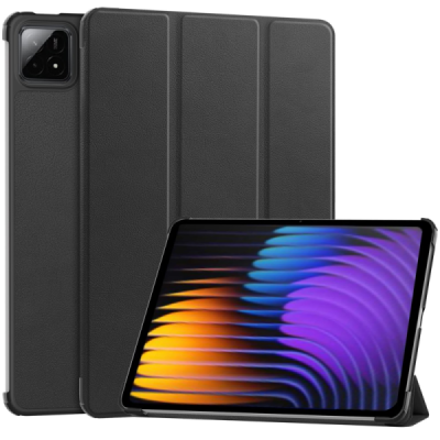 „Saige" Tahke kaaned - must (Xiaomi Pad 7 / Pad 7 Pro / Pad 8 / Pad 8 Pro)