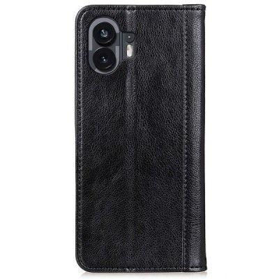 Nothing Phone 2 Binfen Solid nahk must kaaned - rahakott | Priedai.lt