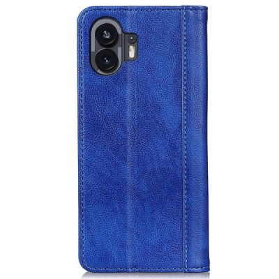 Nothing Phone 2 Binfen Solid nahk sinine kaaned - rahakott | Priedai.lt