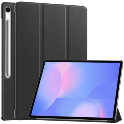 Samsung Galaxy Tab S10 FE+ „Saige" nahk must kaaned | Priedai.lt