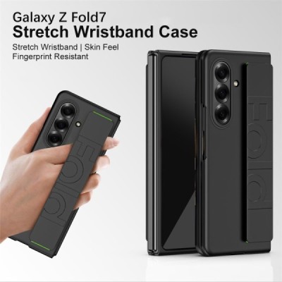 Samsung Galaxy Fold7 Foldable juodas plastikinis dėklas - nugarėlė | Priedai.lt