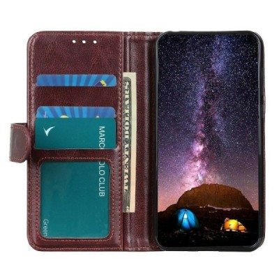 Motorola Moto G56 Binfen nahk Pruun kaaned - rahakott | Priedai.lt