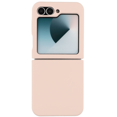 Samsung Galaxy Flip6 "Shell" kõva silikoon (TPU) tagakaane roosa - ümbris | Priedai.lt