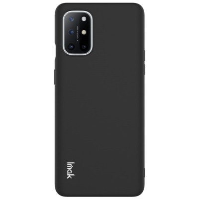 OnePlus 8T „Imak“ kõvast silikoonist TPU must ümbris - taga | Priedai.lt