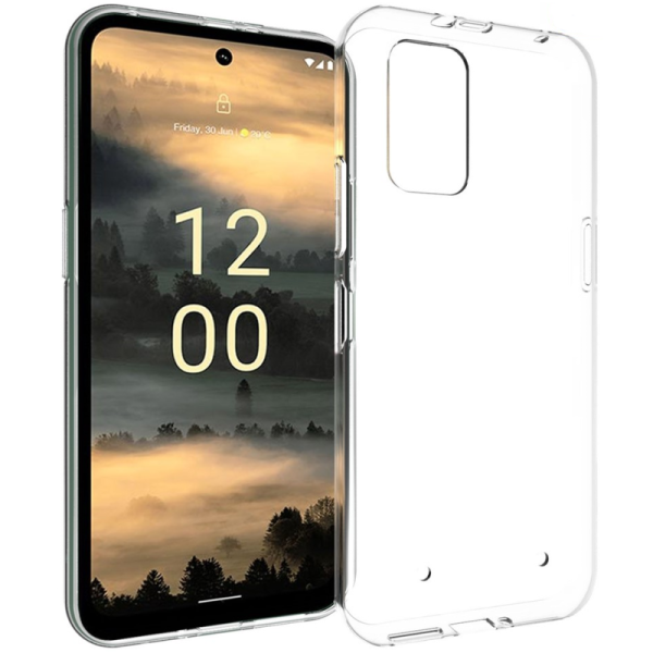 Kõva silikoon (TPU) ümbris – läbipaistev (Nokia XR21)