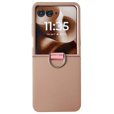 Motorola Razr 60 Ultra "Ring" plastikust ümbris- kuldne | Priedai.lt
