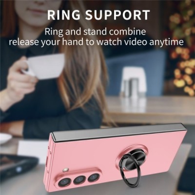 Samsung Galaxy Fold7 "Fashion" kõva plastümbris, roosa jala jalaga - tagakülg | Priedai.lt