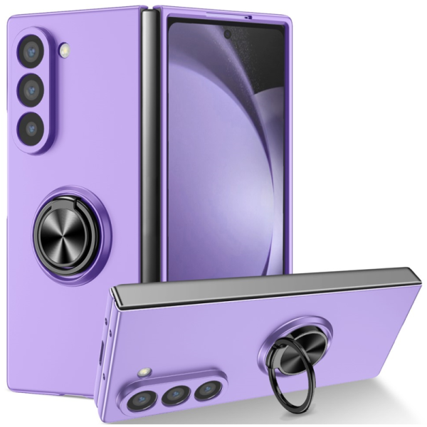 „Fashion“ Kickstand kõva plastümbris - lilla (Galaxy Fold7)