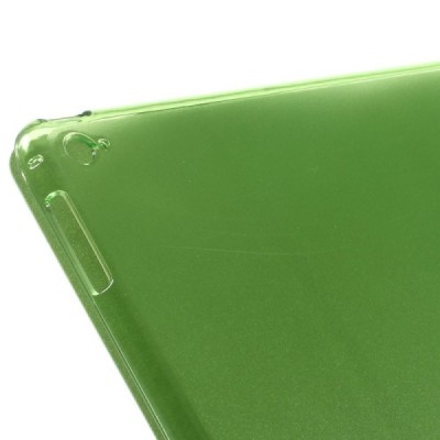 Apple iPad Air 2 plonas atverčiamas žalias odinis dėklas / Priedai.lt