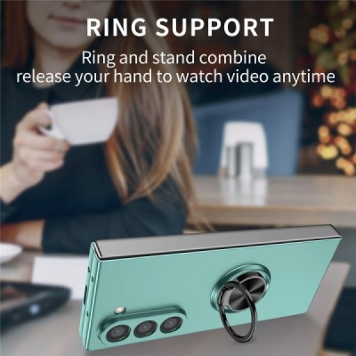 Samsung Galaxy Fold7 "Fashion" kõva plastümbris, piparmünt jala jalaga - tagakülg | Priedai.lt