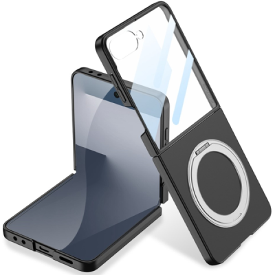 Samsung Galaxy Flip7 GKK tugijalg läbipaistev plastümbris - tagakülg | Priedai.lt