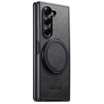 Samsung Galaxy Fold7 „SUTENI“ tugijalg läbipaistev plastümbris - tagakülg | Priedai.lt