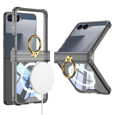 Samsung Galaxy Flip7 GKK Plastikust MagSafe ümbris - must | Priedai.lt