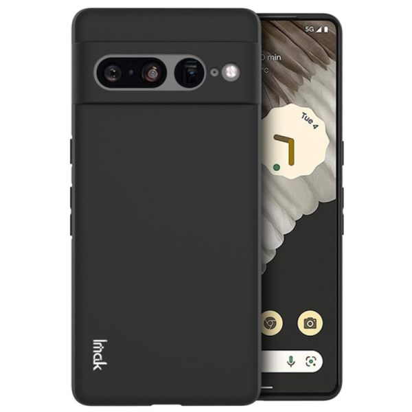 „Imak“ Kõva silikoon (TPU) kaaned - must (Pixel 7 Pro)
