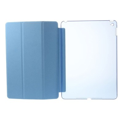 Apple iPad Air 2 plonas atverčiamas mėlynas odinis dėklas / Priedai.lt