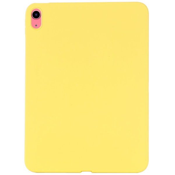 "Shell" Kõva silikoon (TPU) kaaned - kollane (iPad 11 2025 / iPad 10.9 2022)