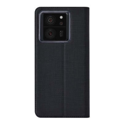 Xiaomi 13T / 13T Pro "ViLi" DMX tahke nahk kaaned - must | Priedai.lt